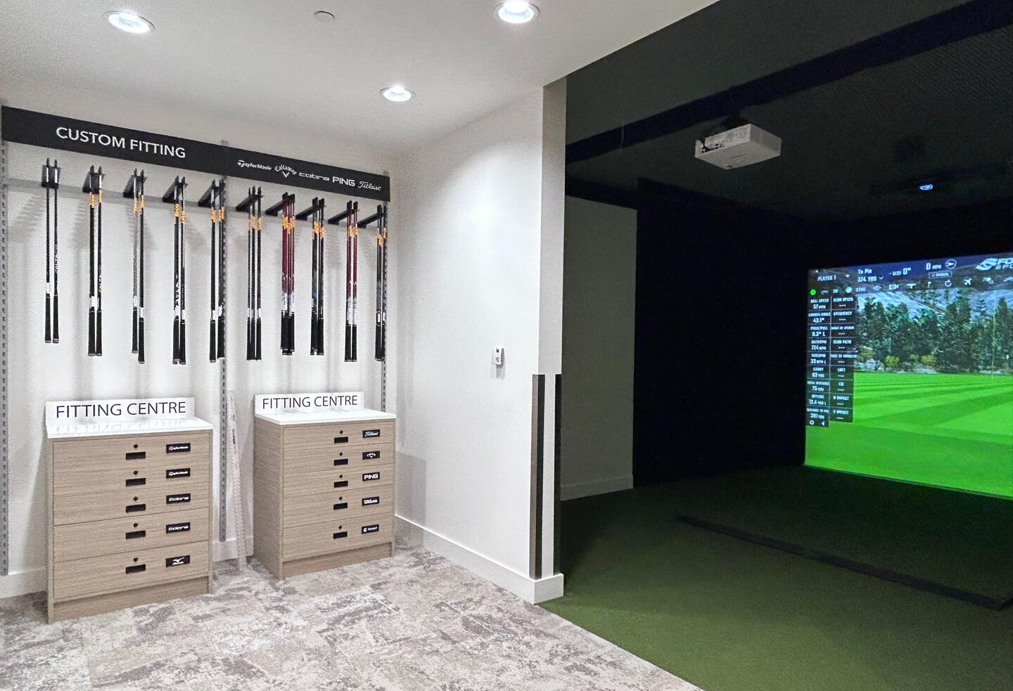 Golf Town Studio X, Custom Fitting Centre, Laeaside
